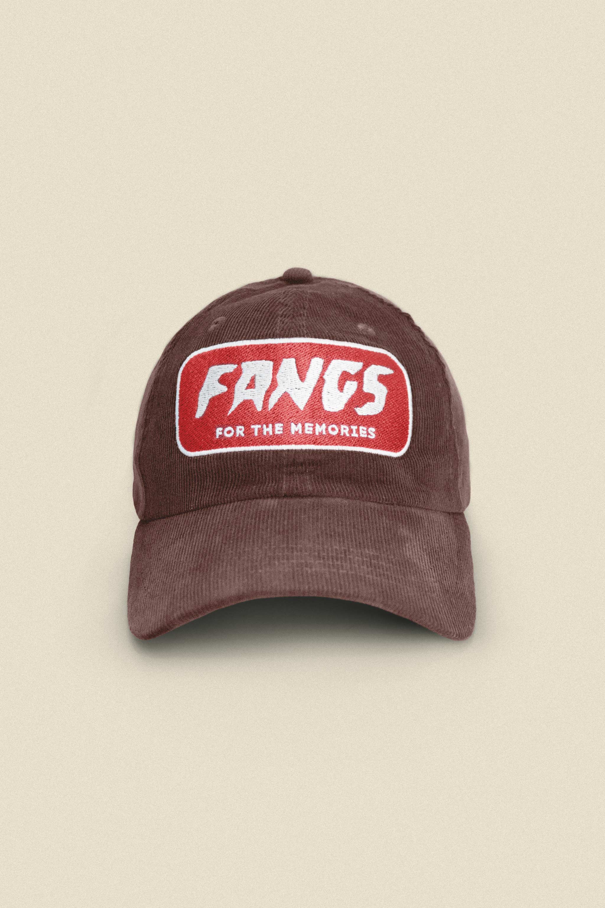 Fangs For Memories Brown Cap