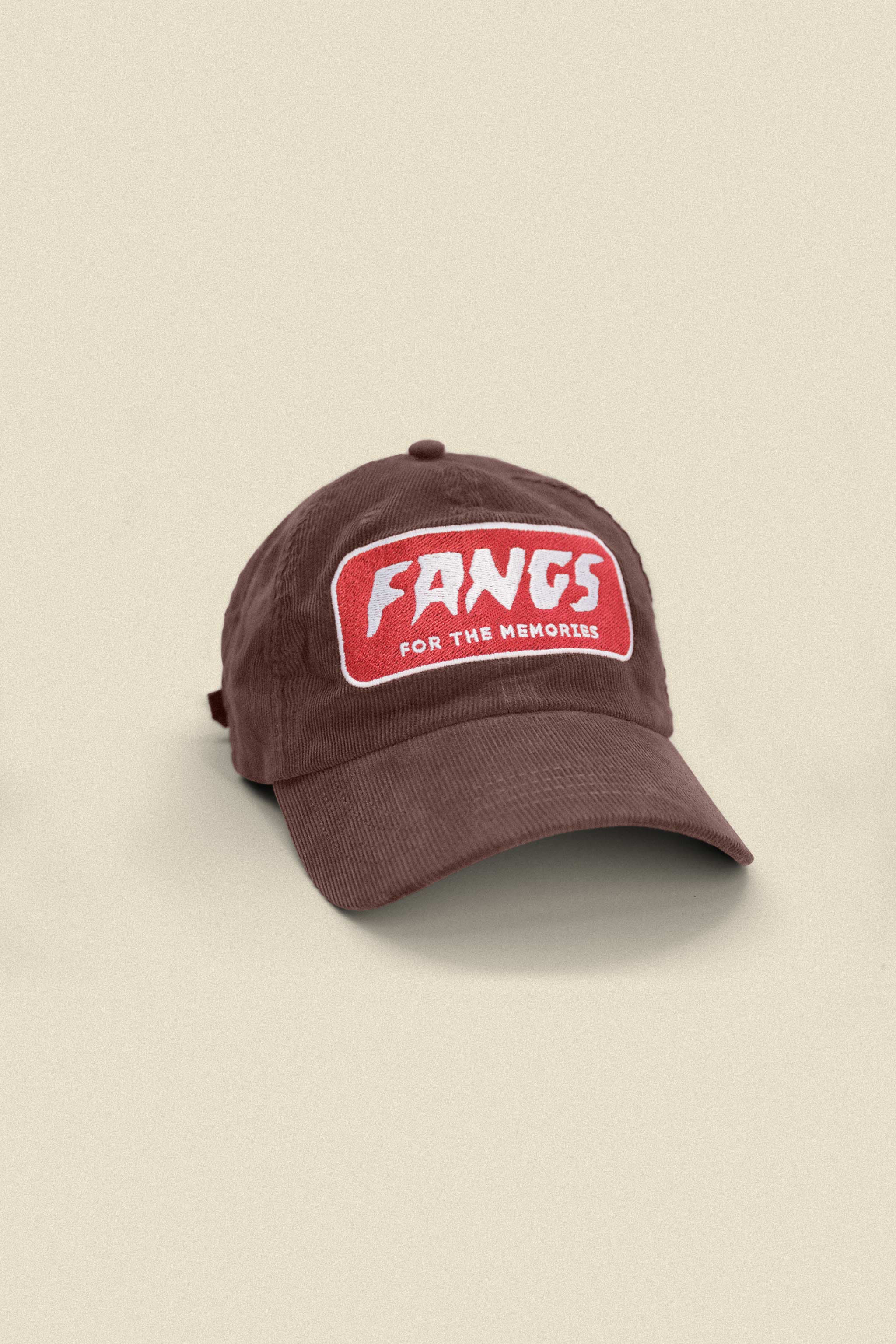 Fangs For Memories Brown Cap