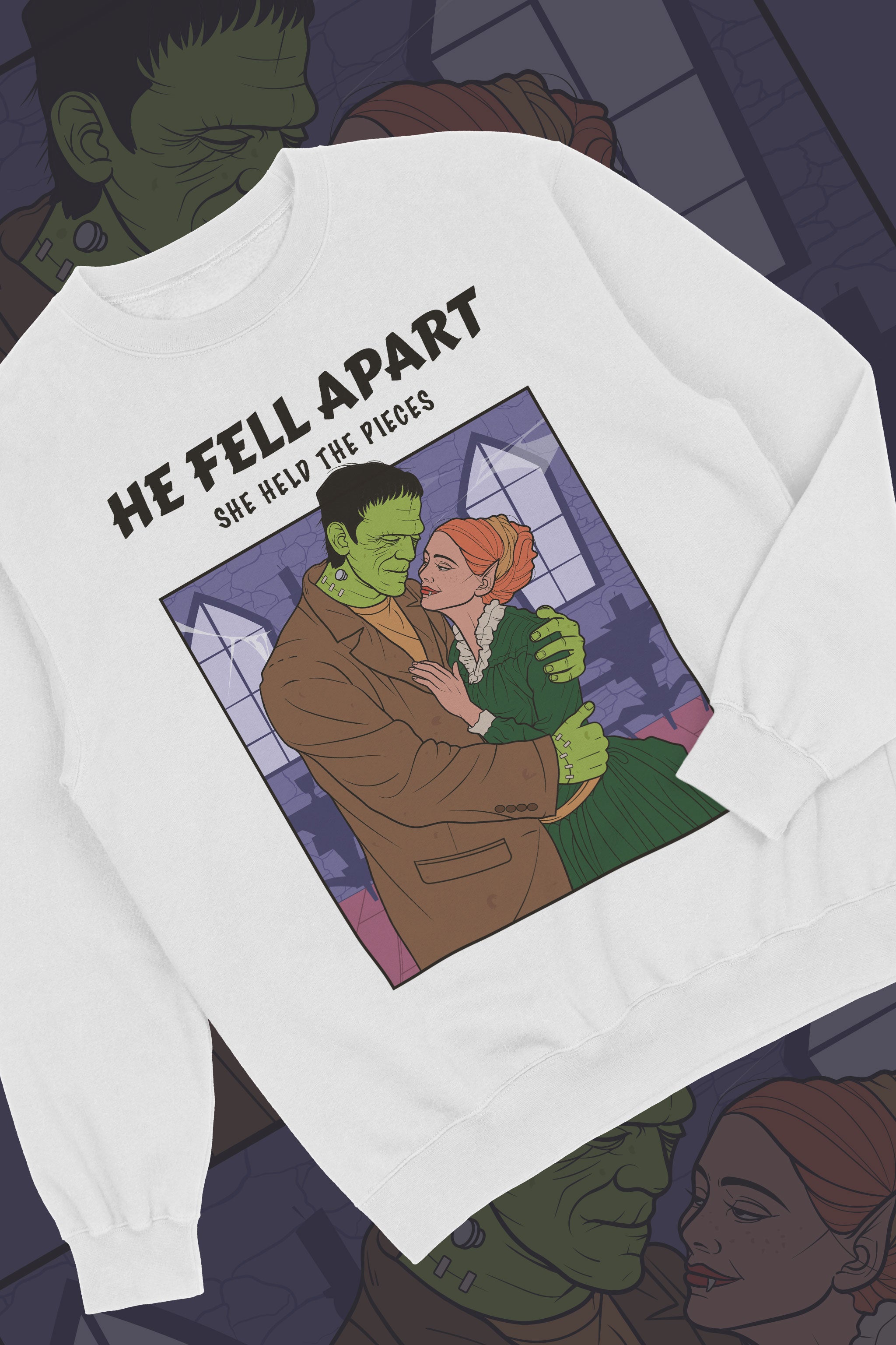 He Fell Apart, She Held The Pieces Sweat