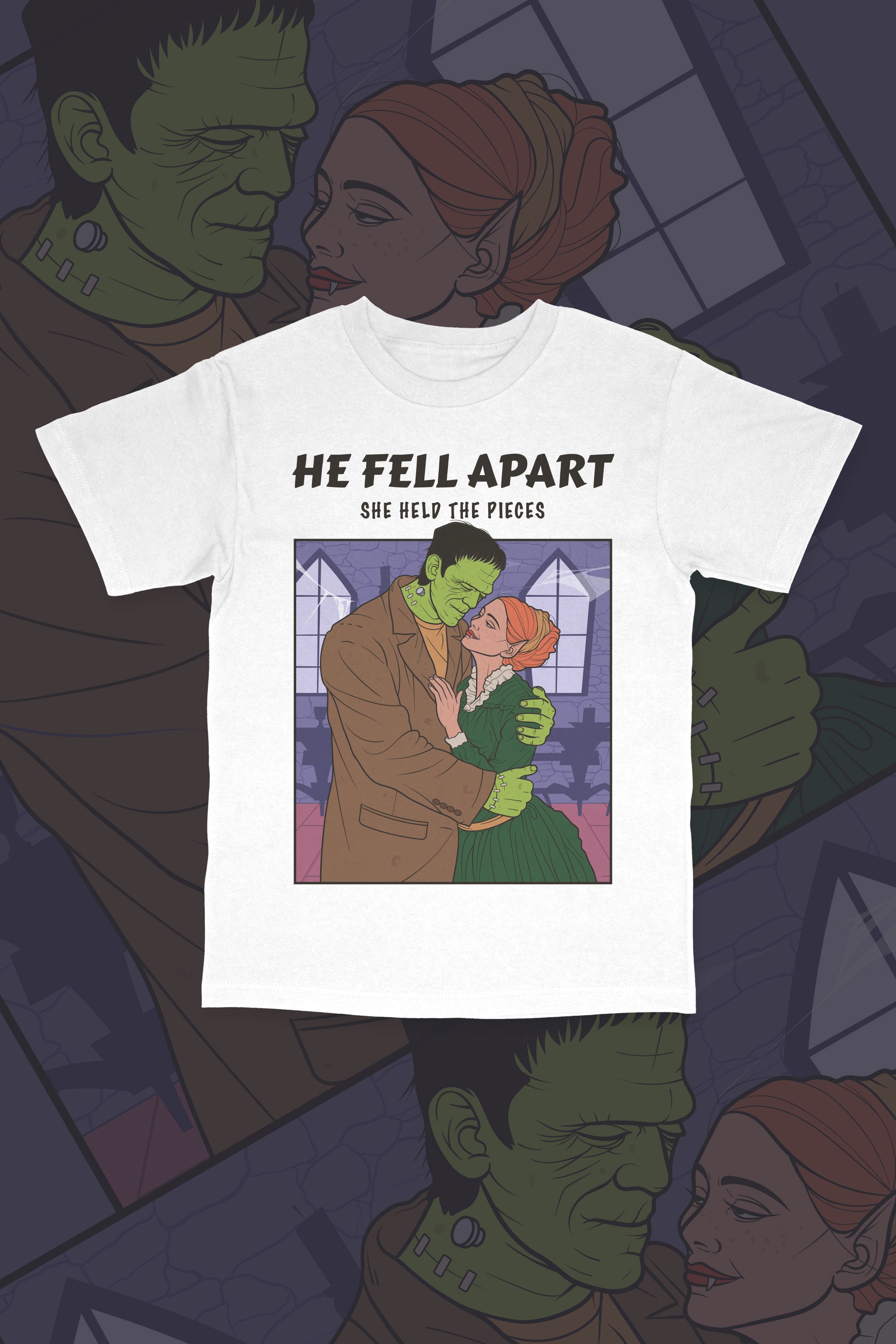 She Held The Pieces T-shirt