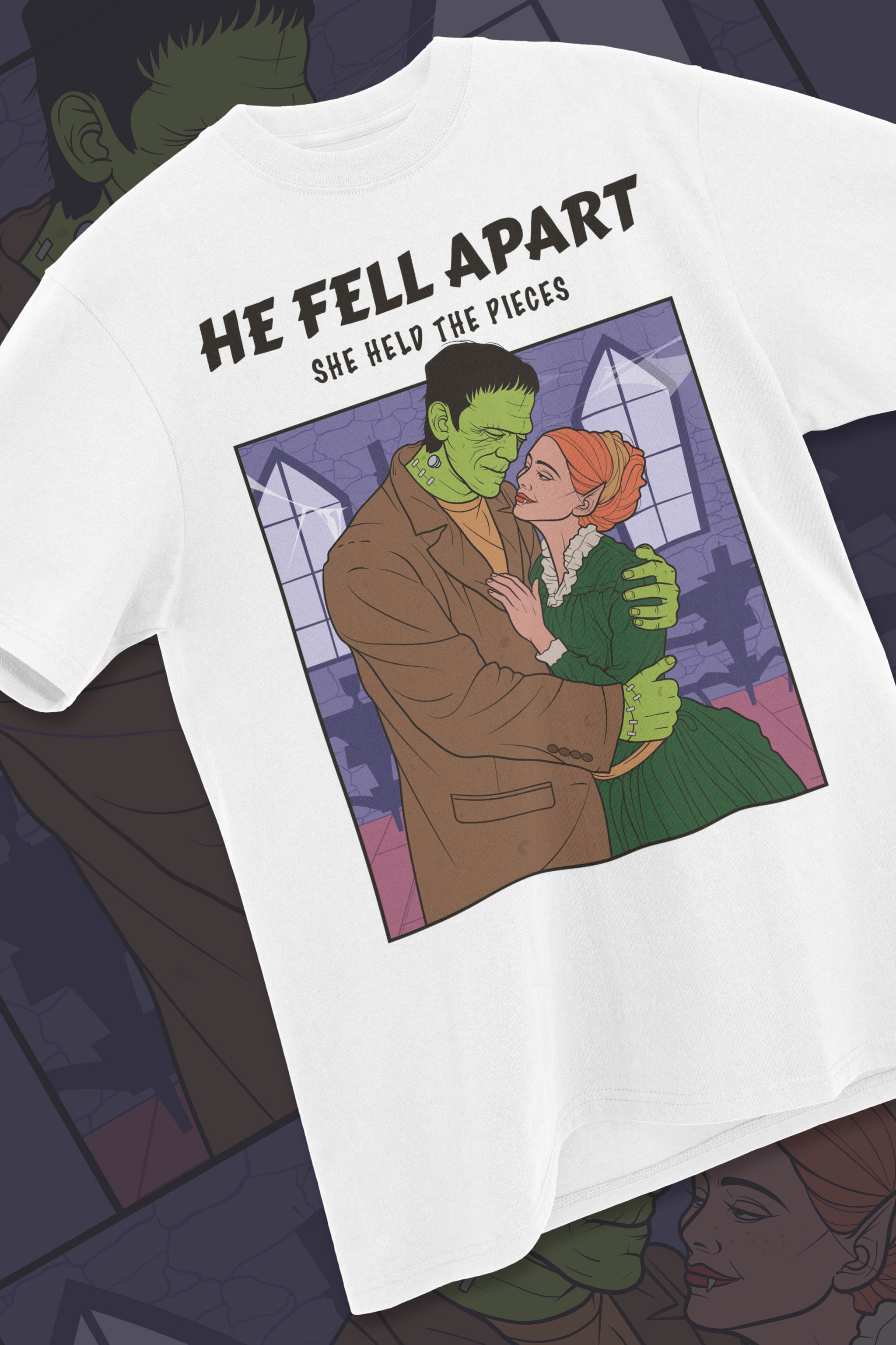 She Held The Pieces T-shirt